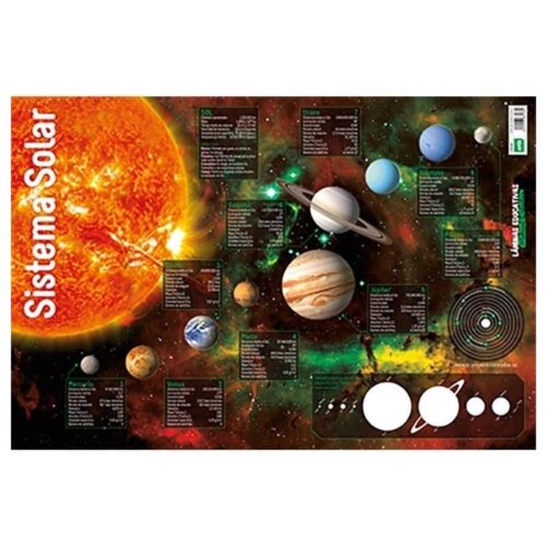 LAMINA EDUCATIVA SISTEMA SOLAR