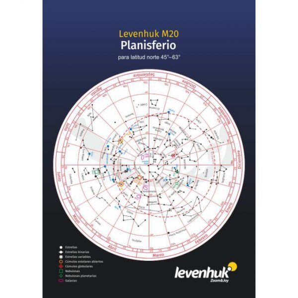 PLANIS Planisferio Levenhuk M20