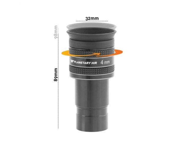 Ocular TS Optics HR Planetary 4 mm 58º 1.25"