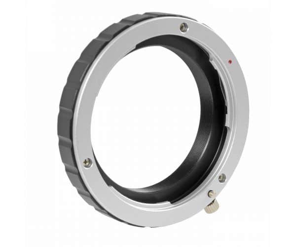 ts_optics_adaptador_obetivo_canon_eos Adaptador TS Optics de objetivo Canon a T2 (M48)