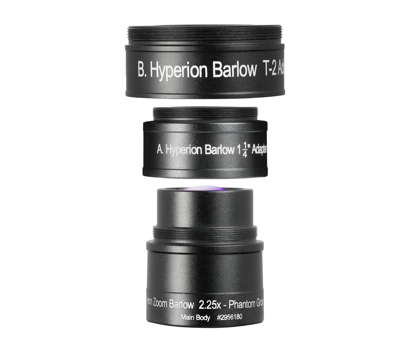 baader_hyperion_barlow Lente Barlow Baader Hyperion Zoom 2.25x