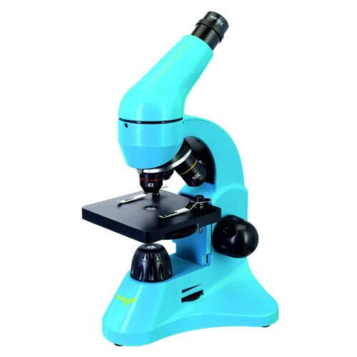 azul Microscopio Levenhuk Rainbow 50L PLUS - Azul