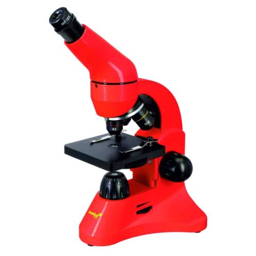 rojo Microscopio Levenhuk Rainbow 50L PLUS - Naranja