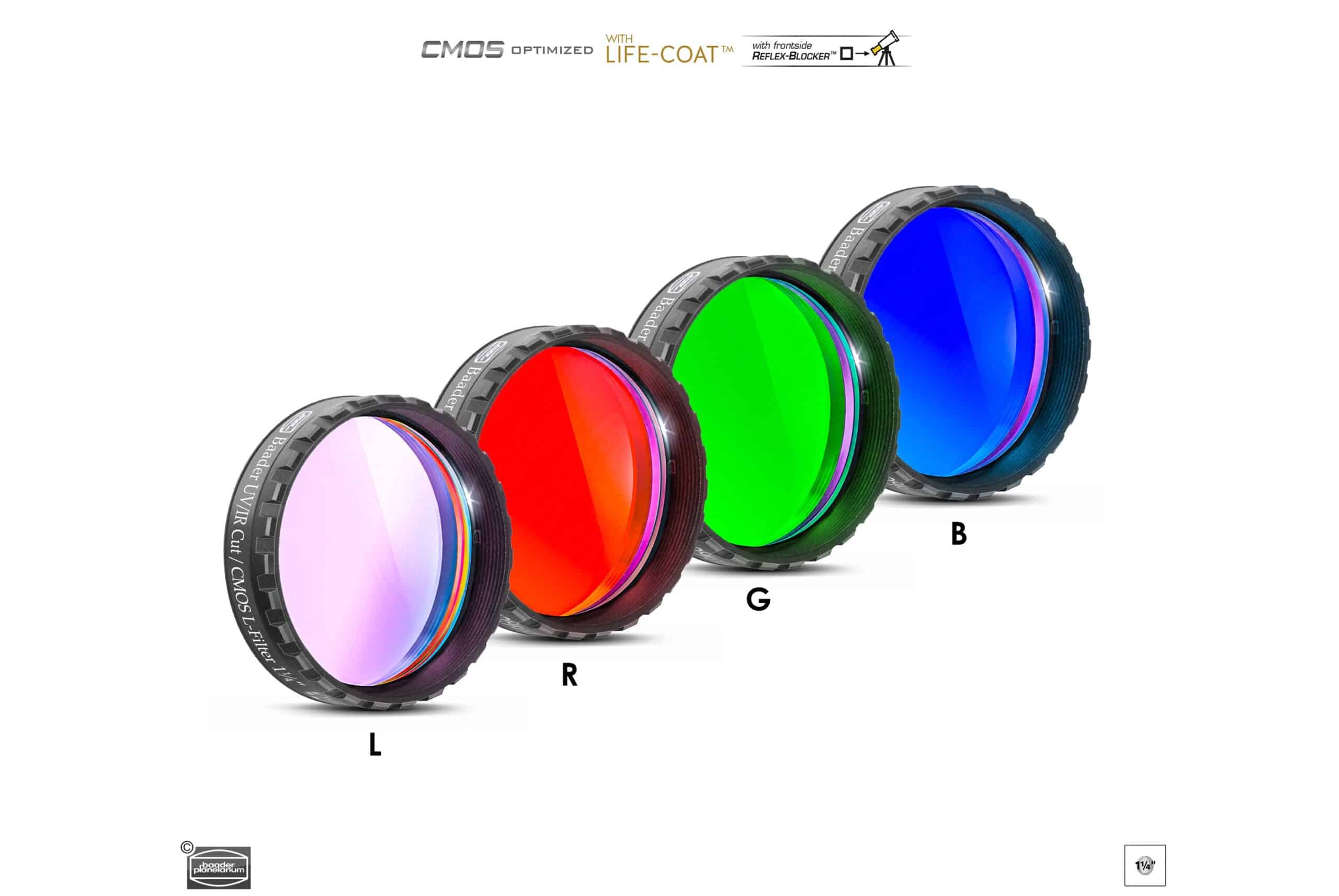 baader_set_filtros_lrgb_1_25 Set Baader de filtros LRGB de 1.25"