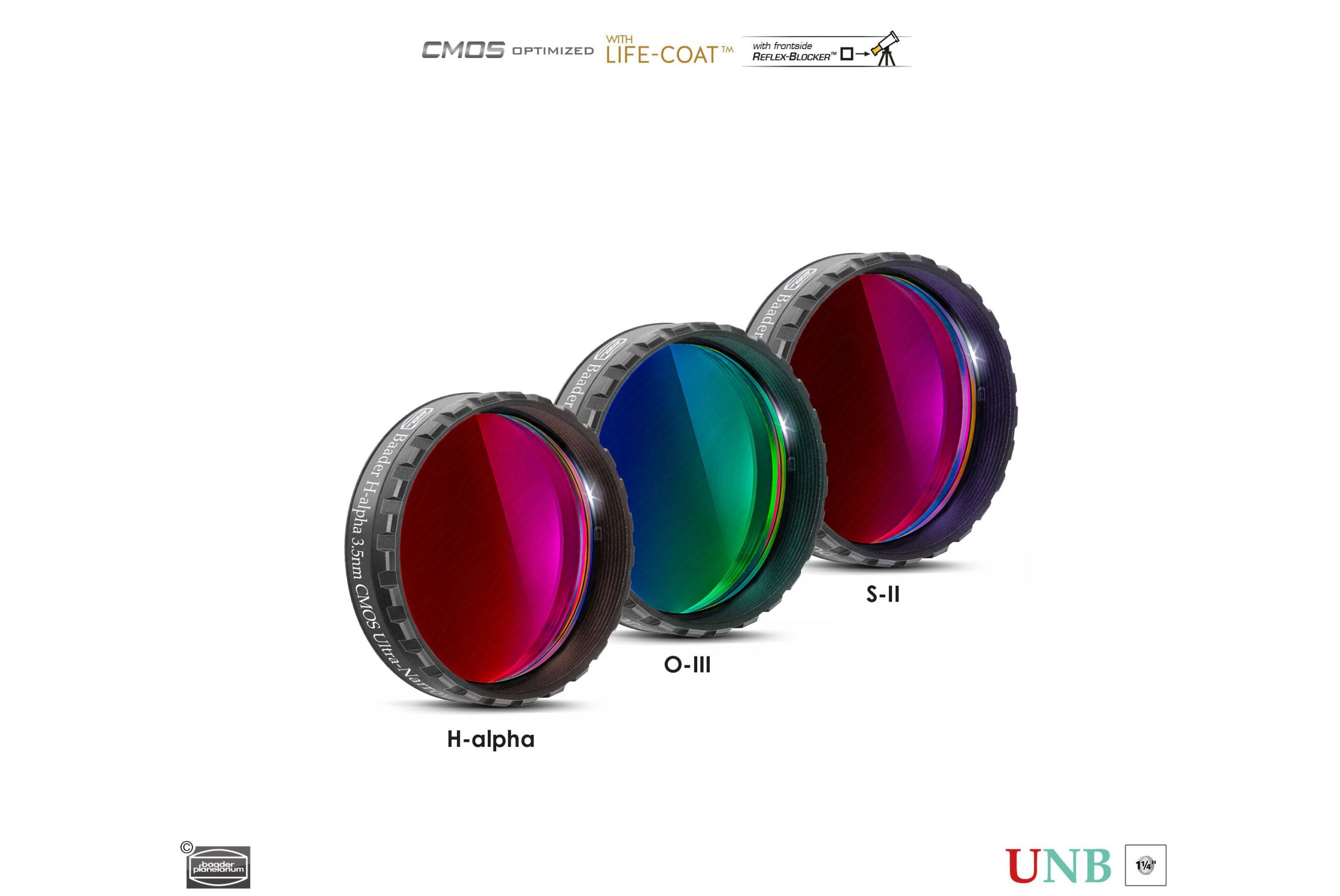 baader_set_filtros_ultra_banda_estrecha_1_25 Set Baader filtros ultra banda estrecha 1.25" 3.5/4nm