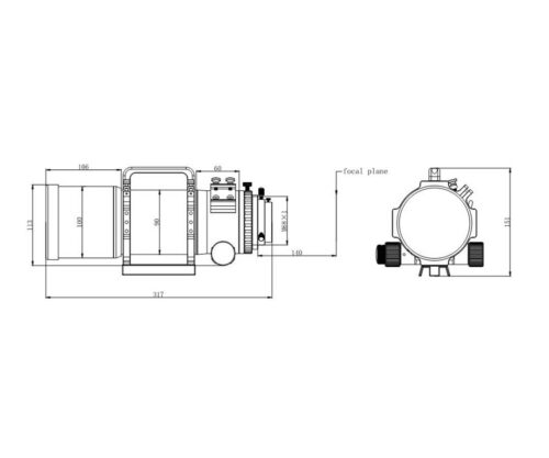 Tubo refractor Askar FRA400