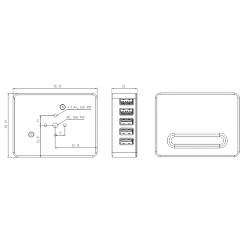 Concentrador de alimentación Wanderer Astro Plus V3