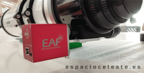 EAF-ESprit-9 Taller: Acoplar ZWO EAF a enfocador