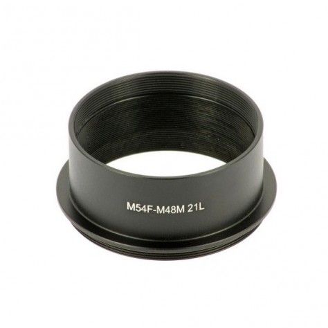 zwo_extensor_m54_macho_m48_hembra Extensor ZWO M54 (m) a M48 (h) de 21 mm