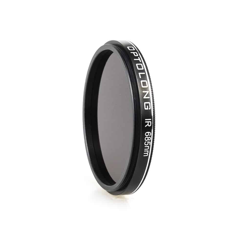 Filtro IR 680 52 Mm In Vetro Ottico Temperato | Telaio In Alluminio Anodizzato | Filettatura Interna Ed Esterna | Per Fotografia Infrarossa