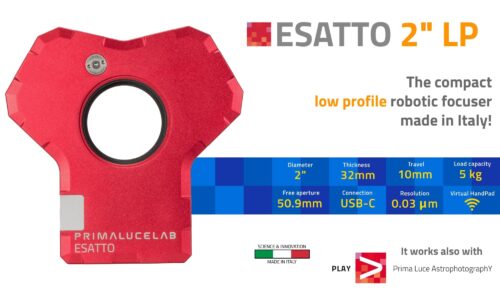 Enfocador y rotador PrimaLuceLab ESATTO LP + ARCO 2"