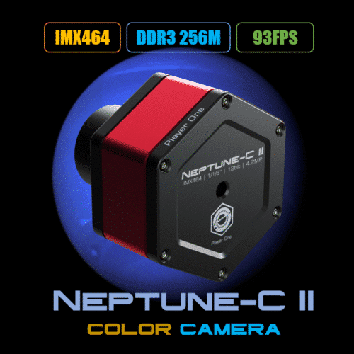 Cámara planetaria Player One Neptune-C II (IMX464) USB3.0 Color