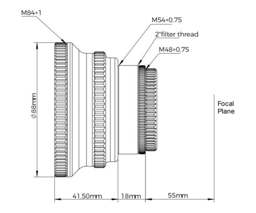ASRED08-103-askar-08-reducer-zeichnung-1000 Reductor aplanador Askar 0.8X para 103APO
