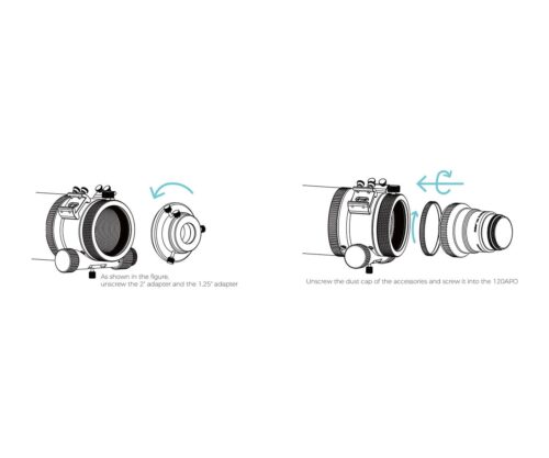 askar-asflat-120-e-flattener-for-as120apo-installation-1000 Aplanador Askar 1.0X para 120APO