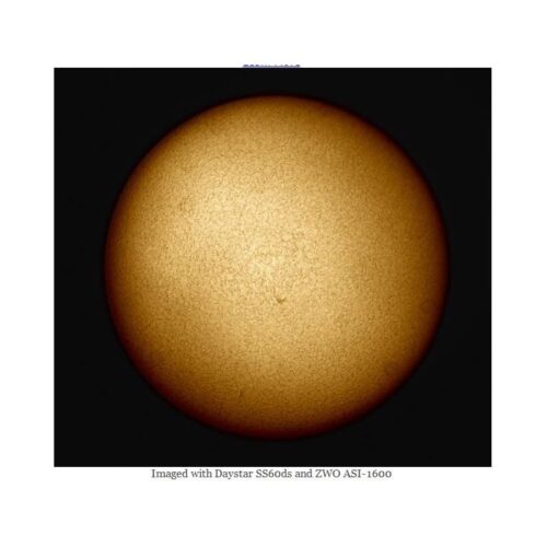 Telescopio solar H-Alpha DayStar ST 60/930 SolarScout (incluye set SS60-ds)
