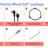 5x2-package Rueda portafiltros Player One Phoenix 5 x 2” (o 50 mm sin montar)