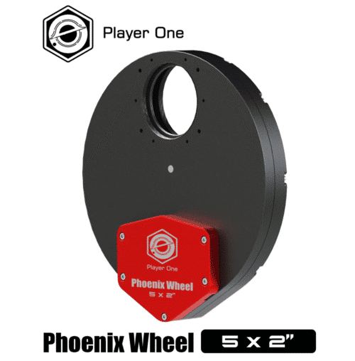 5x2滤镜轮logo Rueda portafiltros Player One Phoenix 5 x 2” (o 50 mm sin montar)