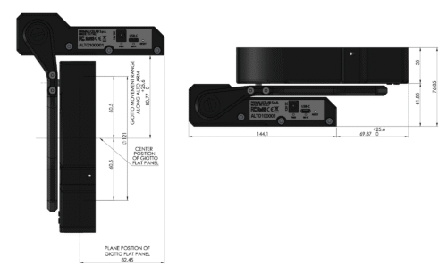 GIOTTO-120-with-ALTO-1-telescope-cover-motor-description1 Panel de flat motorizado PrimaLuceLab GIOTTO 120mm ALTO-1
