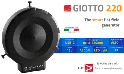 Panel de flat PrimaLuceLab GIOTTO de 220mm