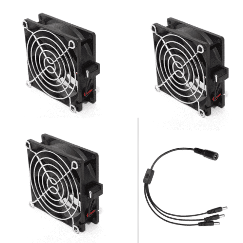pack_ventilador_dobson Pack de ventiladores para refrigeración de espejo primario Dobson
