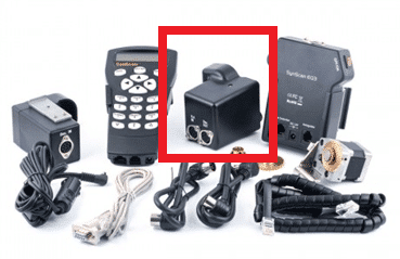 skywatcher_carcasa_conector_motor Carcasa + motor + conector SkyWatcher EQ3-2 (recambio)