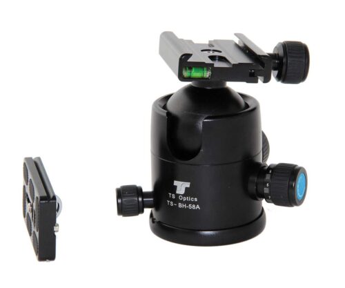 kugelkopf-bh-58a-wechselplatte-1000 Cabezal rótula TS Optics BH-58A para trípode