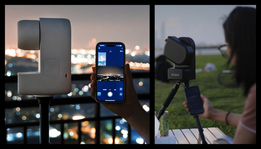 SeeStar S30 y S50 listos para observar desde ciudad