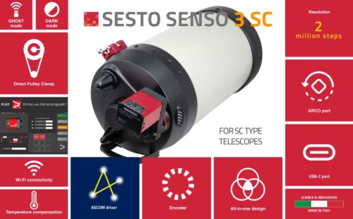 Enfocador automático PrimaLuceLab Sesto Senso 3 para SC