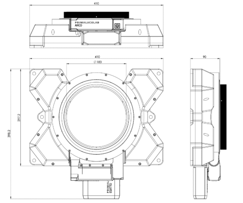 Enfocador y rotador automático PrimaLuceLab ESATTO 7.5" + ARCO 7"