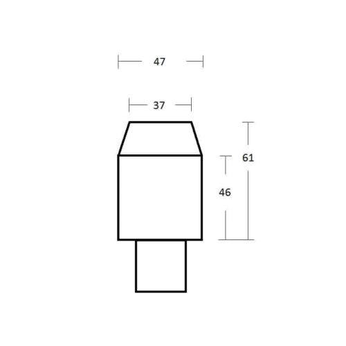 33220_3.jpg Adaptador de proyección Omegon 2" con rosca T2