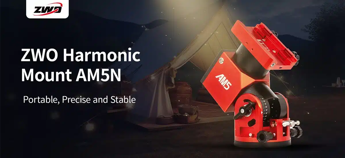 ZWO AM5N montura armónica ecuatorial imagen comercial