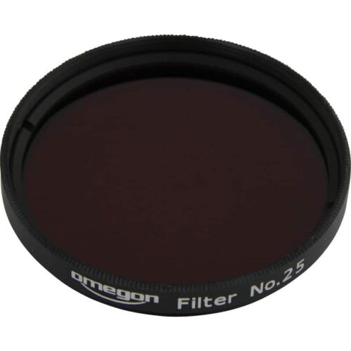 Filtro de color Omegon #25 Rojo 2"