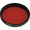 Filtro de color Omegon #23A Rojo claro 2"