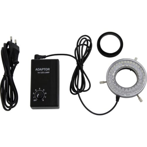 Anillo de luz LED Omegon para microscopio