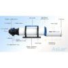 Tubo refractor Askar 131F f/7.5 APO