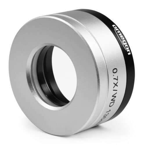Lente adicional Omegon 0,7x para microscopio con adaptador