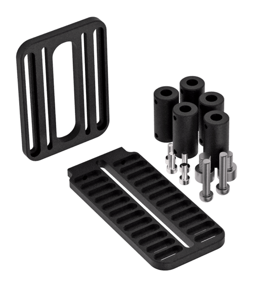 Kit de soporte universal en L Pegasus Astro con acopladores y tornillos