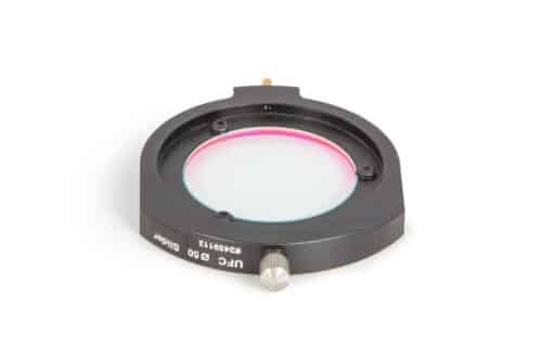 Deslizador de filtros Baader UFC D50 para filtros redondos de 50 a 50,5 mm