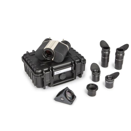 Cabezal binocular Baader MaxBright® II – set completo con prisma T-2 de 32 mm, casquillo 1,25" y 2 oculares Classic Ortho 10 mm