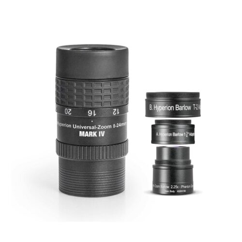 Ocular Baader Hyperion Zoom Mark IV 8-24 mm + Barlow Hyperion 2,25x (set)